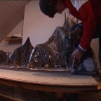 Flugbahn löcher bohren